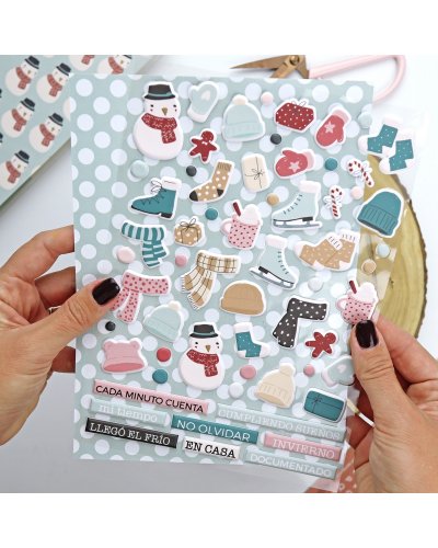 Autocollants puffy illustrations - Hiver '25 - Rita's Diary | RitaRita