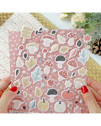 Autocollants puffy illustrations - Automne '25 - Rita's Diary | RitaRita