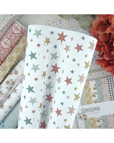 Rita's Diary - Papier laminé 43x72cm - Twinkle Twinkle - Solo nosotros