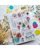 Chou & Flowers - Tampon clear A5 - Romance - Mon p'tit jardin