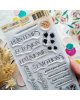 Chou & Flowers - Tampon clear DL - Les mots printemps - Mon p'tit jardin
