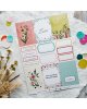 Chou & Flowers - Kit papiers A4 - Mon p'tit jardin