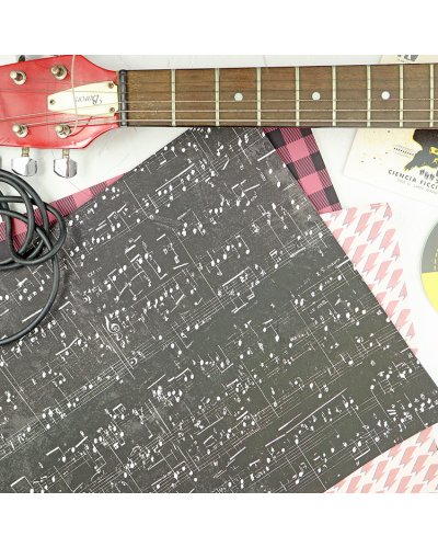 Papier laminé 32x45 - Partition - En Directo | Alúa Cid