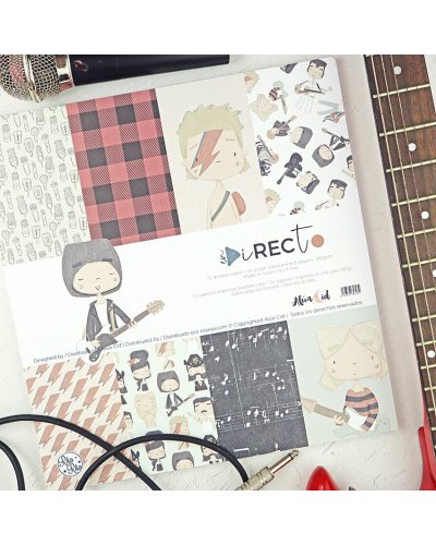 Alúa Cid - Bloc papiers 30x30cm - En Directo