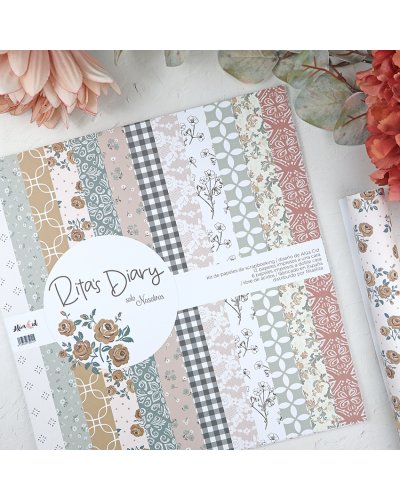 Kit Papiers 30x30 *1 - Solo nosotros - Rita's Diary | Alúa Cid
