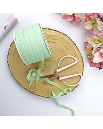 Ruban élastique velvet au mètre - Mint | RitaRita