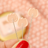 Épingles à tête plate - Tulipes 60pcs | RitaRita