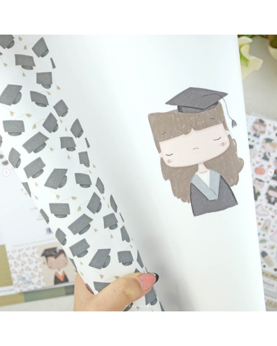 Alúa Cid - Papier laminé - Gradué Aluli - Septiembre