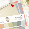 Kit papiers 30x30 Faux-unis - Septiembre | Alúa Cid