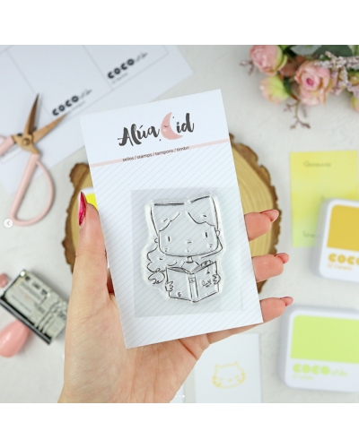 Tampon clear - Avril - Collectionnable 2026 | Alúa Cid