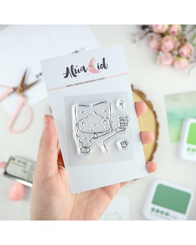 Alúa Cid - Tampon clear - Mai - Collectionnable 2026
