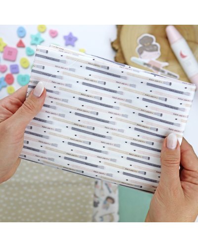Coupon de tissu - Graphites - Ohana creativa | Alúa Cid