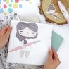 Pan de tissu - Painting Libertad - Ohana creativa | Alúa Cid