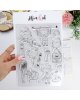 Alúa Cid - Tampon clear A5 - Colorier, peindre - Ohana creativa
