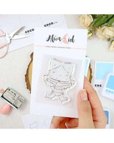 Alúa Cid - Tampon clear - Juin - Collectionnable 2026