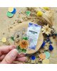 Chou & Flowers - Tampon clear A8 - Fleurs exotiques - Le chant des dunes 