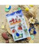 Chou & Flowers - Tampon clear A6 - Mille et une nuit - Le chant des dunes 