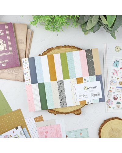 Lora Bailora - Bloc papiers 15x20cm - Compás
