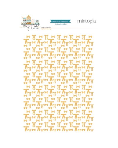 Mintopía - Classeur de gaufrage - Petits noeuds - My day en la city de Pili Sallent