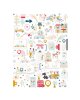 Mintopía - Autocollants puffy - Illustrations - My day en la city de Pili Sallent