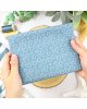 Alúa Cid - Coupon de tissu - Burbur blu- Holidays