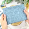 Coupon de tissu - Burbur blu - Holidadis | Alúa Cid