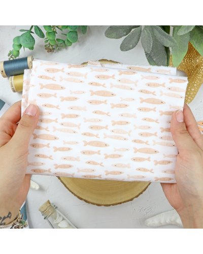 Alúa Cid - Coupon de tissu - Goldfish - Holidays