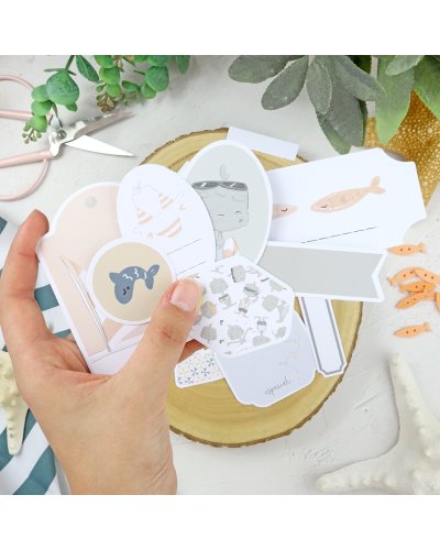 Die-cuts - Étiquettes - Holidadis | Alúa Cid