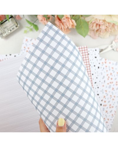 Papier laminé 43x72 - Rustique - Croqueta | Alúa Cid