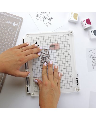 Presse à tampon magnétique - COCO Stamp | Alúa Cid