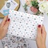 Coupon de tissu - Déluge de coeurs - Ohana de foto | Alúa Cid