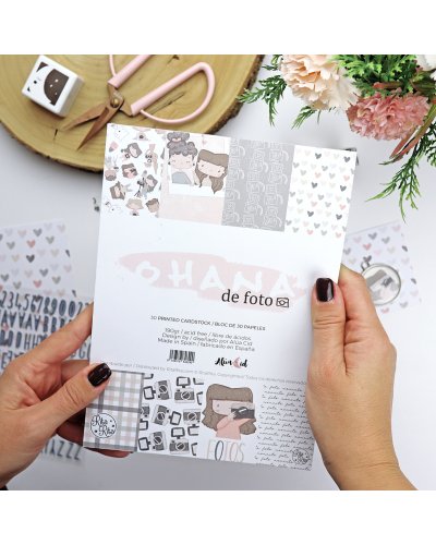 Bloc papiers 15x20 - Ohana de foto | Alúa Cid