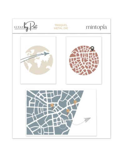 Mintopía - Dies - Maps de Scrap by Pat
