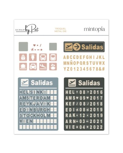 Dies - Airport panel de Scrap by Pat | Mintopía