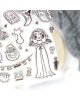 Garbancita Alicia - Tampon clear A5 - Witch Party