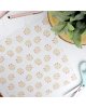 Dunaon - Papier Calque - Fleurs - Caramel 