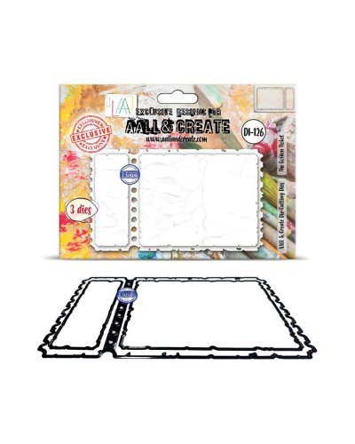 Aall&Create - Die-Cutting Die Set #126 - The Golden Ticket