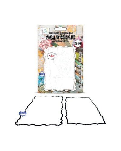 Aall&Create - Die-Cutting Die Set #128 - Gentle Waves