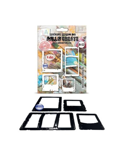Aall&Create - Die-Cutting Die Set #132- Peek-a-Frames
