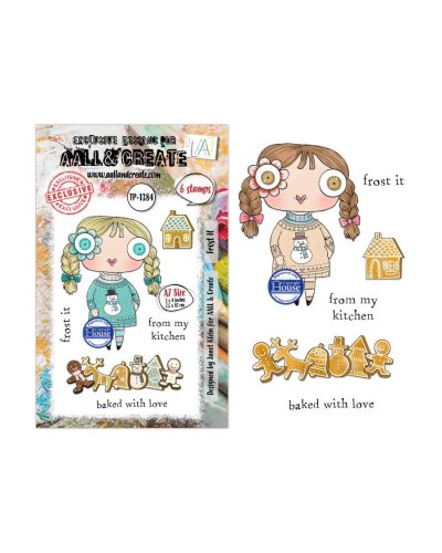 Aall&Create - Tampon clear - A7 Stamp Set #1384 - Frost It