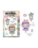 Tampon clear - A7 Stamp Set -1394 - Sugarplum | Aall & Create