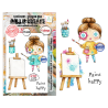 Tampon clear - A7 Stamp Set -1500 - Paint Happy | Aall & Create