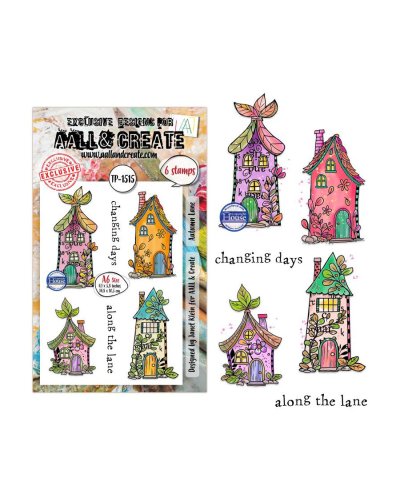 Tampon clear - A6 Stamp Set -1515 - Lovely Things | Aall & Create