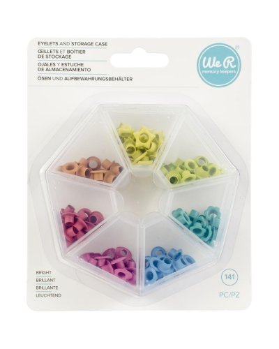 WRM - Boîte d'oeillets Brillant 140 unités